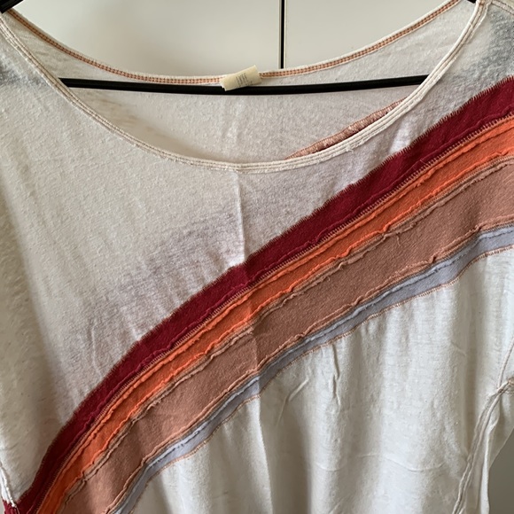 We the Free rainbow t-shirt, size M - Picture 2 of 6